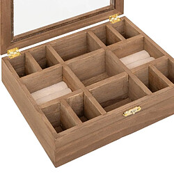 Avis Atmosphera Boîte à bijoux en bois - Marron