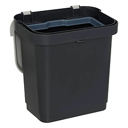 Five Simply Smart Poubelle à Compost Recyclé 5L Noir