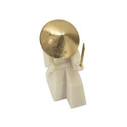 Acheter Paris Prix Statuette Déco Samouraï Toku 24cm Blanc & Or