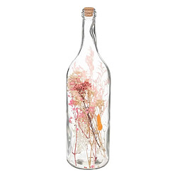 Atmosphera Bouteille Déco Fleurs Séchées 46cm Multicolore