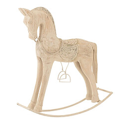 Paris Prix Cheval à Bascule en Bois Wiley 64cm Naturel 
