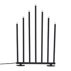 Paris Prix Lampe à Poser Bougeoir Bjornfjallet 50cm Noir