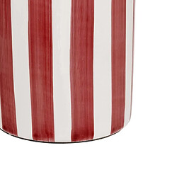 Atmosphera Lampe à Poser en Céramique Frida 47cm Rouge Grenat