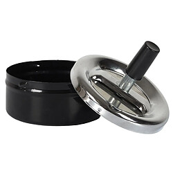 Avis Paris Prix Cendrier Poussoir en Métal Fun 9cm Noir