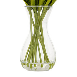 Atmosphera Composition Artificielle de Tulipes Hector 28cm Blanc