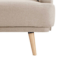 Acheter Atmosphera Canapé convertible droit 3 places - Beige