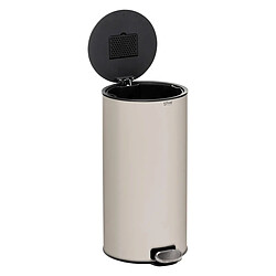 Five Simply Smart Poubelle en Métal Delta 30L Argile