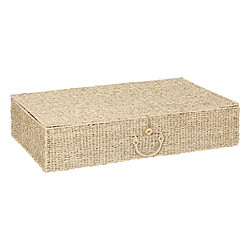 Atmosphera lot de 2 boîtes de rangement - Naturel