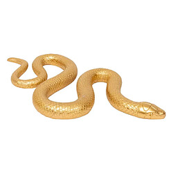 Atmosphera Serpent Déco en Résine Wild Romance 35cm Doré