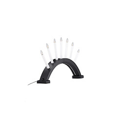 Paris Prix Lampe à Poser Bougeoir Design Kebnekaise 55cm Noir