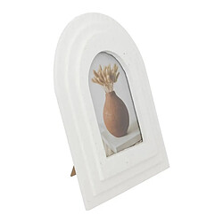 Atmosphera Cadre photo Déco Emily 10x15cm Blanc