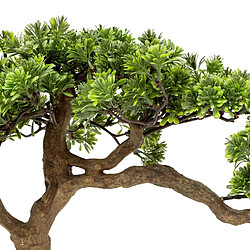 Atmosphera Bonsaï Artificiel en Pot Polin 60cm Vert