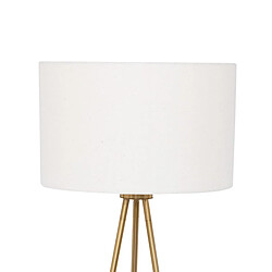 Atmosphera Lampadaire Trépied en Métal Arthus 163cm Doré