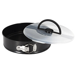 Paris Prix Moule à Pâtisserie & Couvercle Charnière 26cm Noir