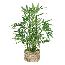 Atmosphera Bambou Artificiel en Pot Ly 46cm Naturel