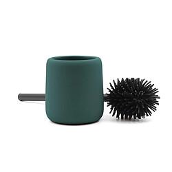Paris Prix Brosse WC en Céramique Ceralia 38cm Emeraude
