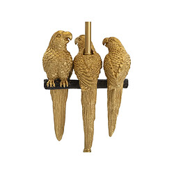 Paris Prix Lampadaire Design Perroquets 164cm Or & Noir