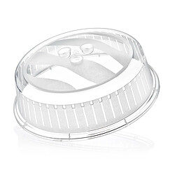 Paris Prix Couvercle Micro Onde Accrochable 26cm Transparent