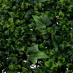 Atmosphera Carré Végétal Artificiel Herbe Izy 50cm Vert