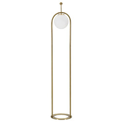 Paris Prix Lampadaire Design Arc Luci 168cm Blanc & Or