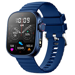 Montre connectée ZW39 2,01" - Surveillance santé - Sport Bluetooth - Bleu Montre connectée ZW39 2,01" - Surveillance santé - Sport Bluetooth - Bleu Cadeau Idéal