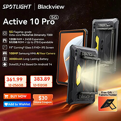 Blackview Active 10 Pro - Orange/Noir