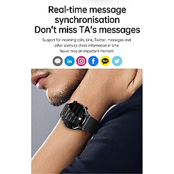 Acheter Smartwatch - Surveillance Santé, NFC, Sport, Étanche IP67, Noir