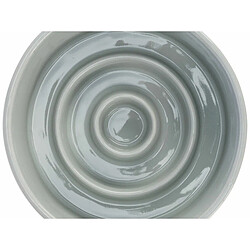 Trixie Gamelle anti-glouton Slow Feeding - 17 cm - Bleu et gris pas cher