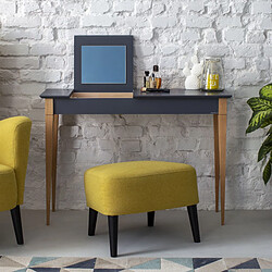 Ragaba Coiffeuse de chambre avec miroir - Rose