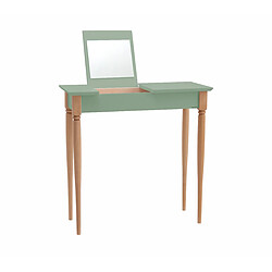 Ragaba Coiffeuse de chambre avec miroir - Vert sauge
