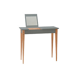 Ragaba Coiffeuse Mimo avec miroir - Gris foncé