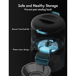 Acheter Distributeur de croquettes automatique Noir - 3L - Granary Petlibro