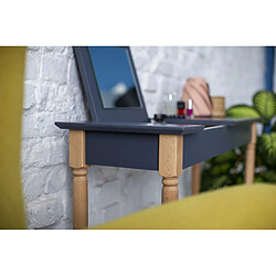 Avis Ragaba Coiffeuse de chambre avec miroir - Gris foncé