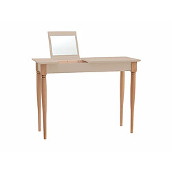 Ragaba Coiffeuse de chambre avec miroir - Brun