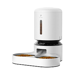 Distributeur de croquettes automatique Blanc - 5L - Granary Dual Food Petlibro