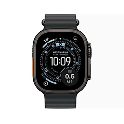 Apple Watch Ultra 3 Cellular 49 mm Titane noir avec bracelet océan noir