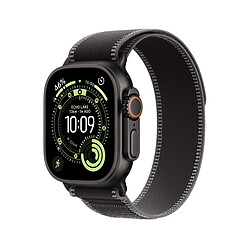 Apple Watch Ultra 3 Cellular Smartwatch 49 mm Noir titane avec Boucle Trail Noir Anthracite M/L