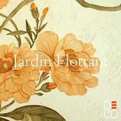 Decopine Papier Peint Intissé Jardin Flottant – Décor Floral 3D Embossé – 0,53 x 10m