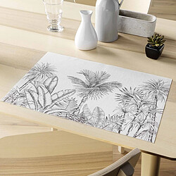Avis Paris Prix Set de Table Déco Arizona 28x43cm Gris