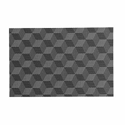 Paris Prix Set de Table Cubiz 30x45cm Noir & Blanc