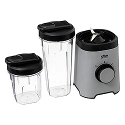Five Simply Smart Blender Individuel 2 Bouteilles 33cm Gris
