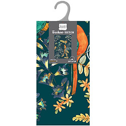 Douceur D'Interieur Torchon de Cuisine Imprimé Panis 50x70cm Bleu pas cher