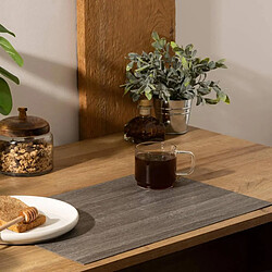 Avis Secret De Gourmet Set de Table Authentic 30x45cm Gris
