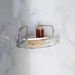 Avis Paris Prix Panier de Douche Angle Adhésif Filaire Premium 29cm Chrome