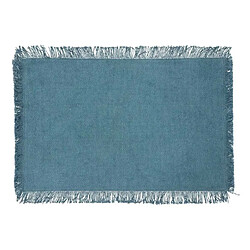 Secret De Gourmet Set de Table Déco Maha 30x45cm Bleu Canard
