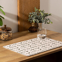 Atmosphera Set de Table Imprimé Fev 30x45cm Vert