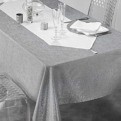 Avis Paris Prix Lot de 3 Serviettes de Table Silvery 40x40cm Gris