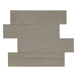 Atmosphera Lot de 2 Stickers Effet Béton Cary 30x38cm Gris