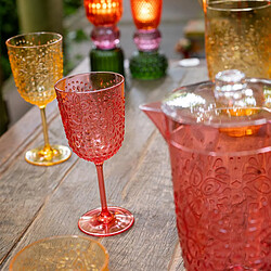 Avis Paris Prix Lot de 6 Verres à Vin Réutilisables Barbra 41,4cl Rouge