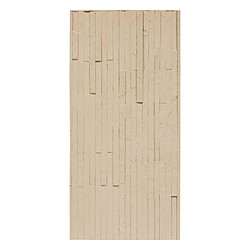 Atmosphera Sticker Effet Pierre Cary 28x58cm Beige